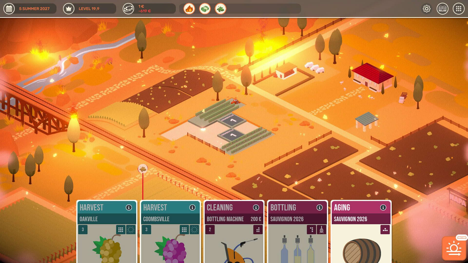 Screenshot for Hundred Days: Napa Valley