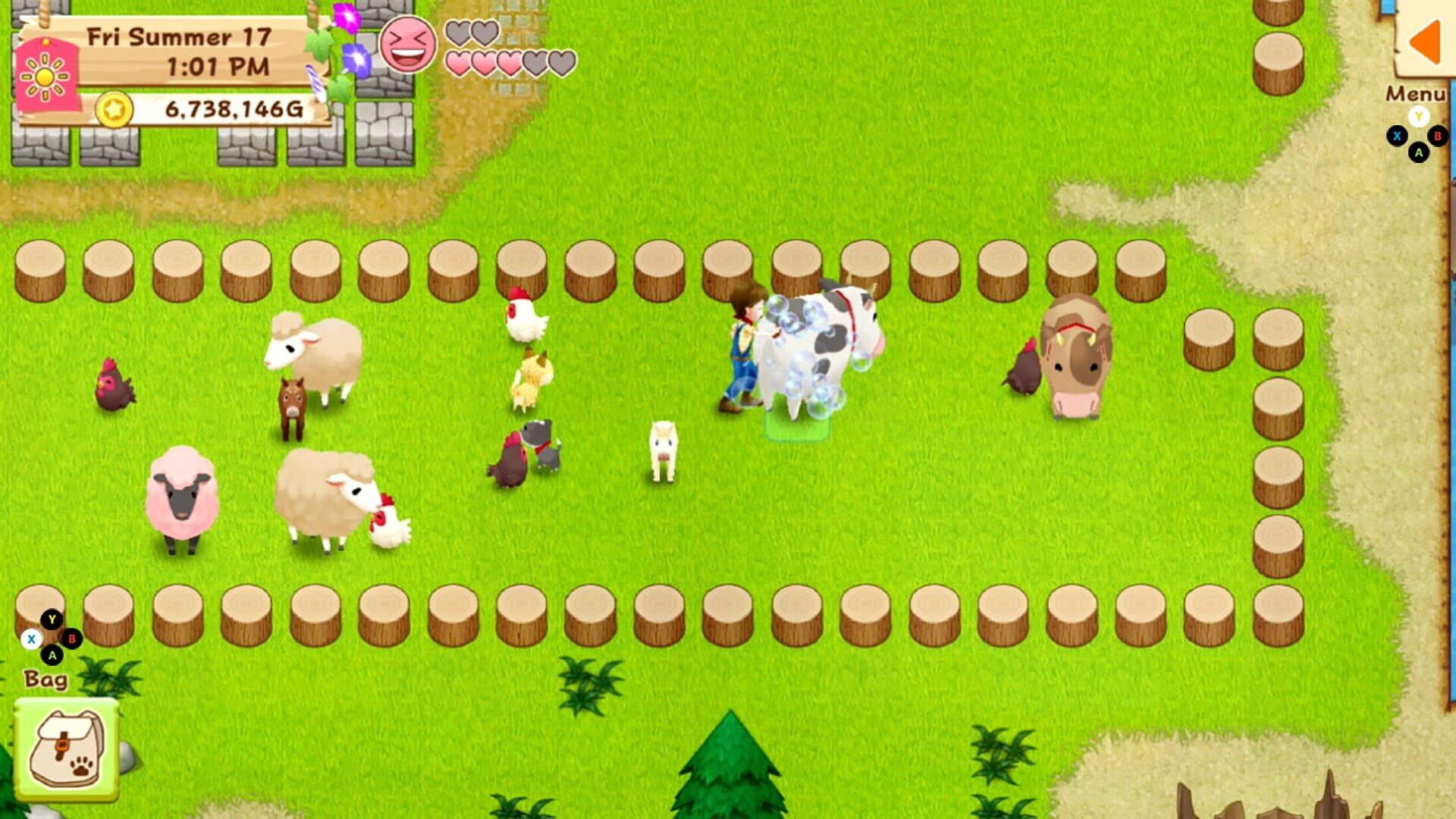Screenshot for Harvest Moon: Light of Hope