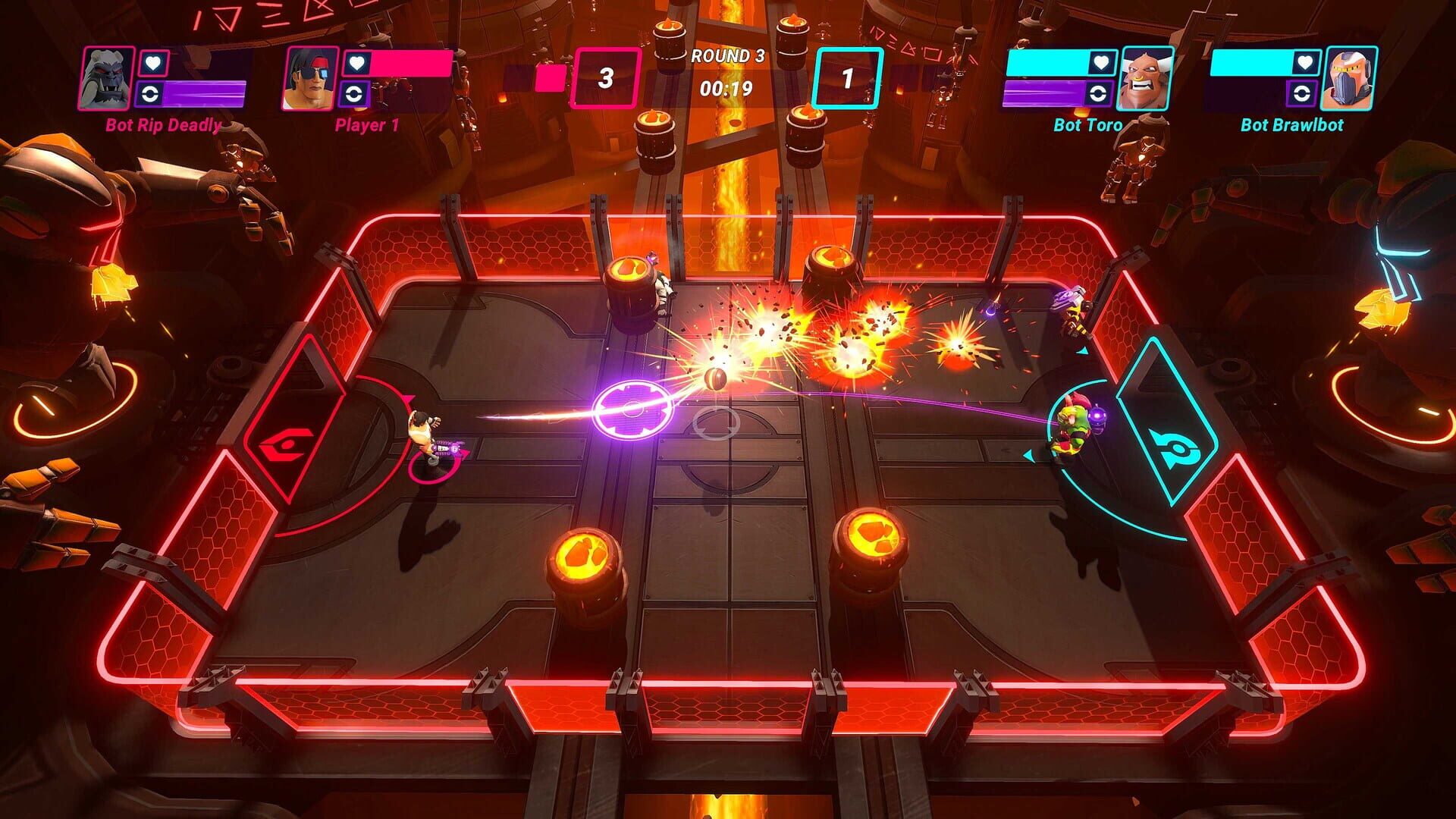 Screenshot for HyperBrawl Tournament