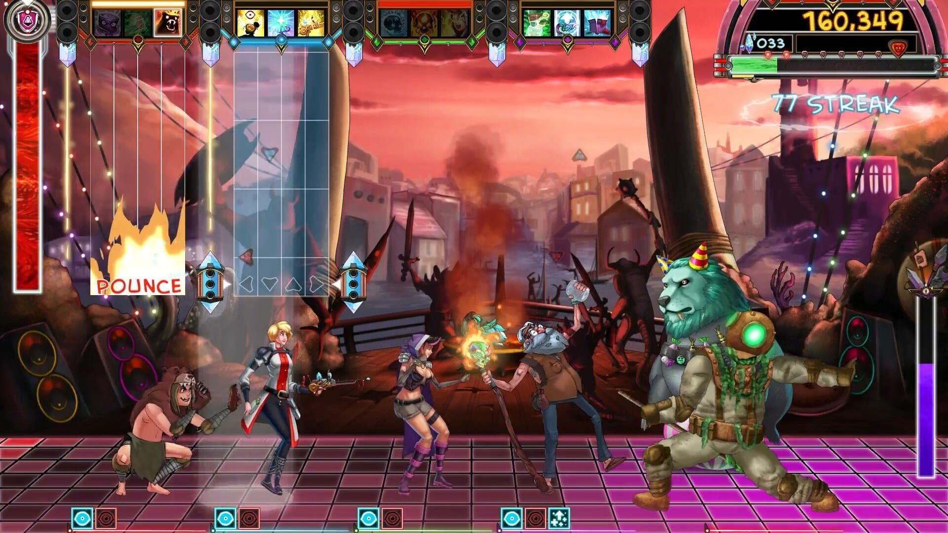 Screenshot for The Metronomicon: Slay the Dance Floor
