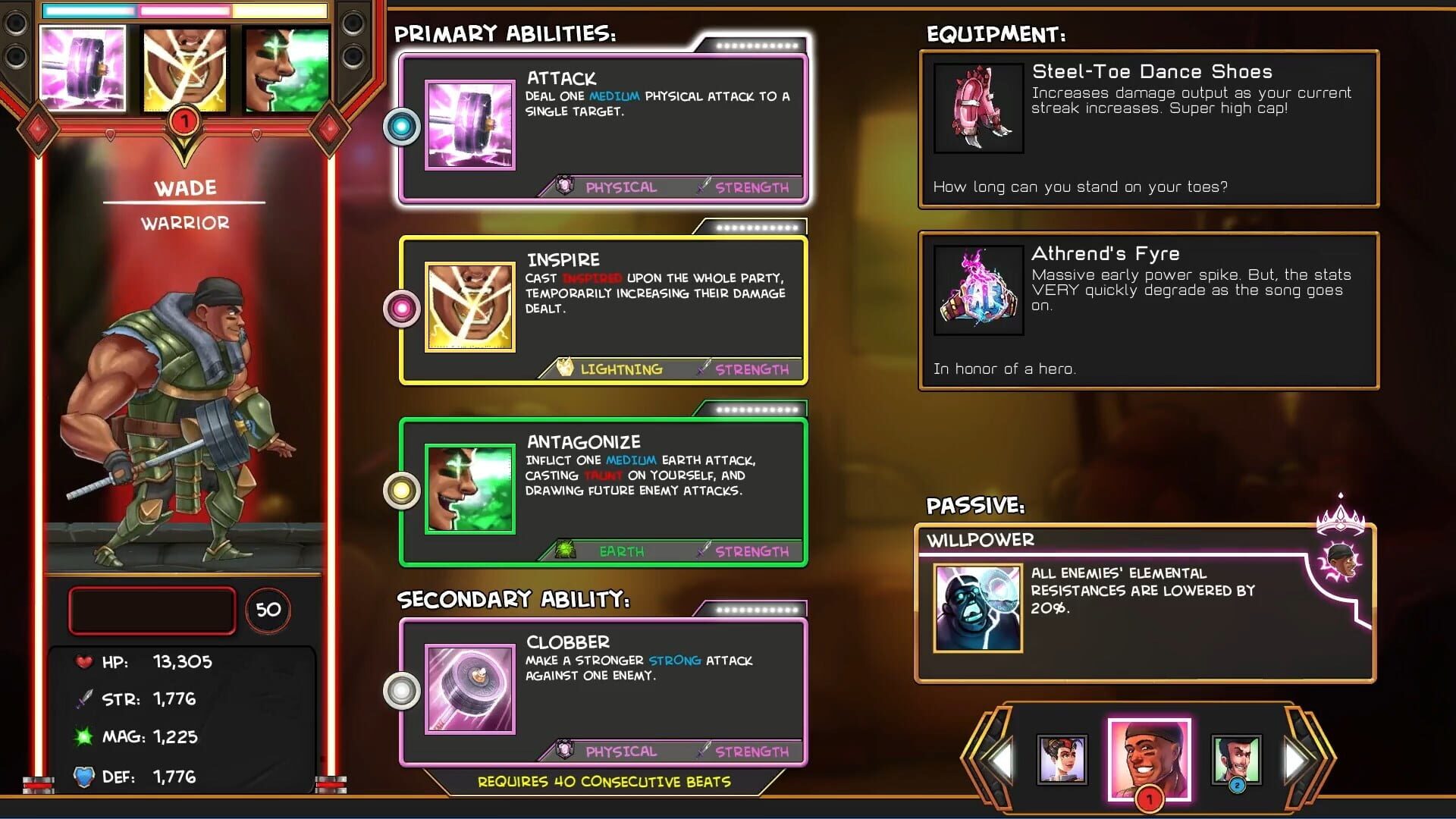 Screenshot for The Metronomicon: Slay the Dance Floor
