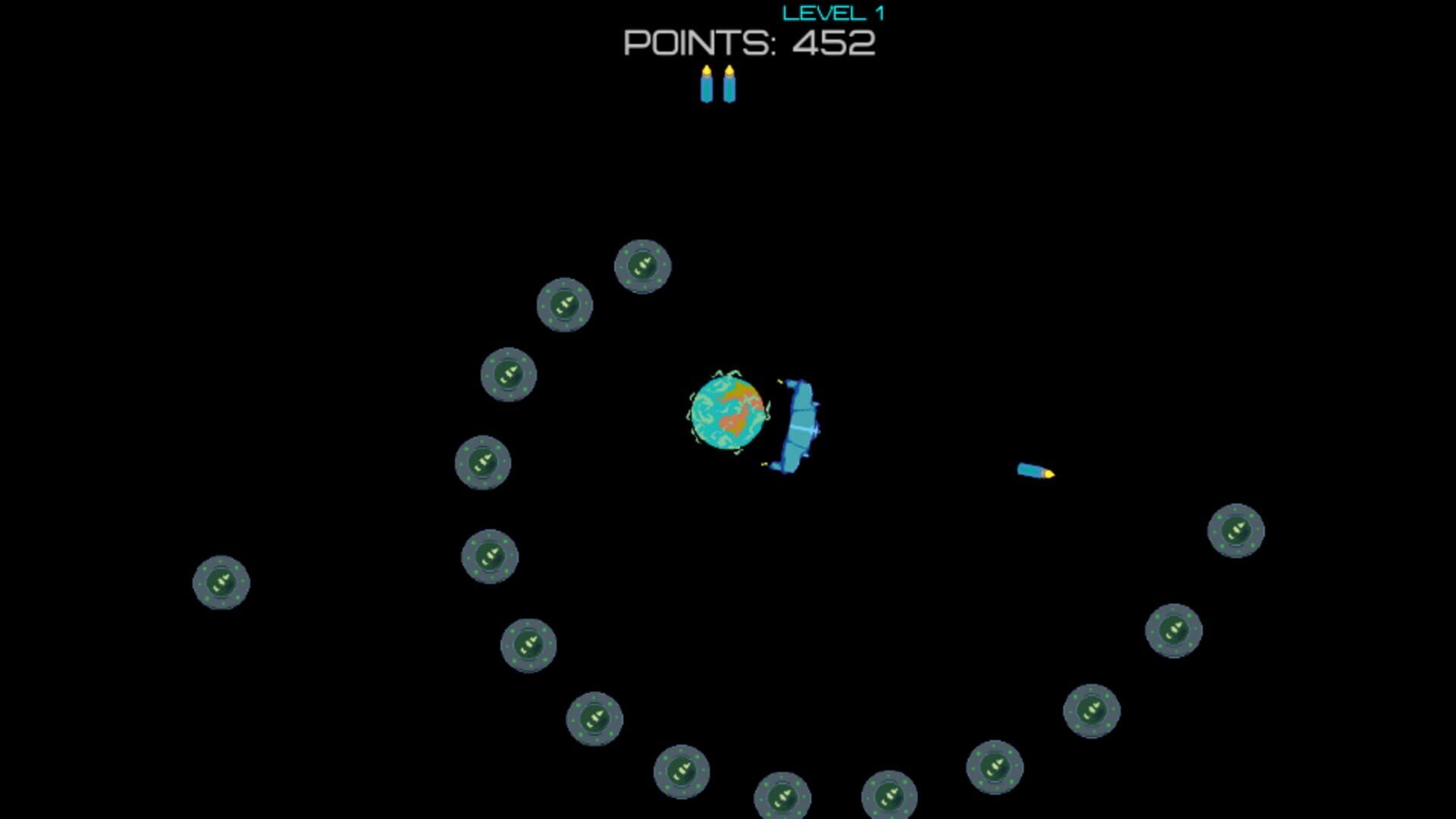 Screenshot for Round Invaders