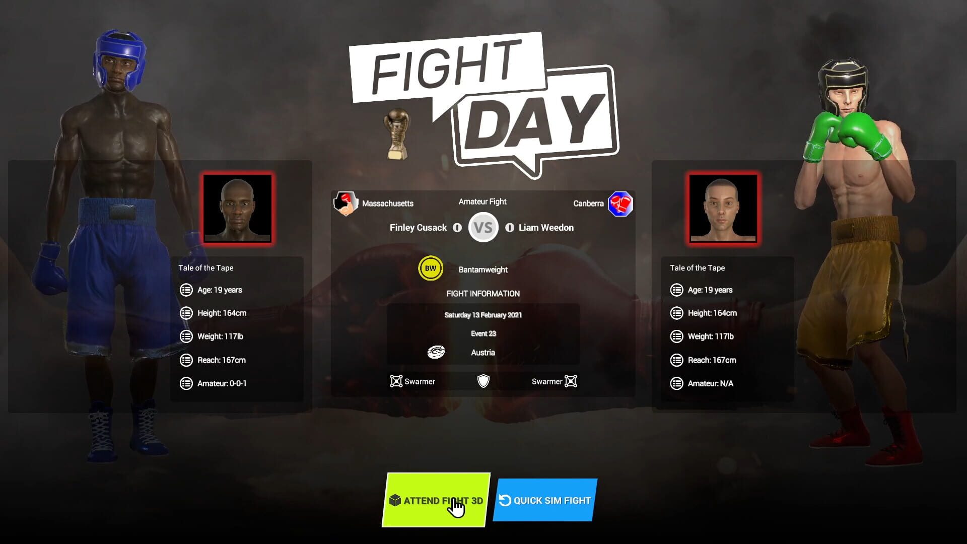 Screenshot for Boxing Club Manager