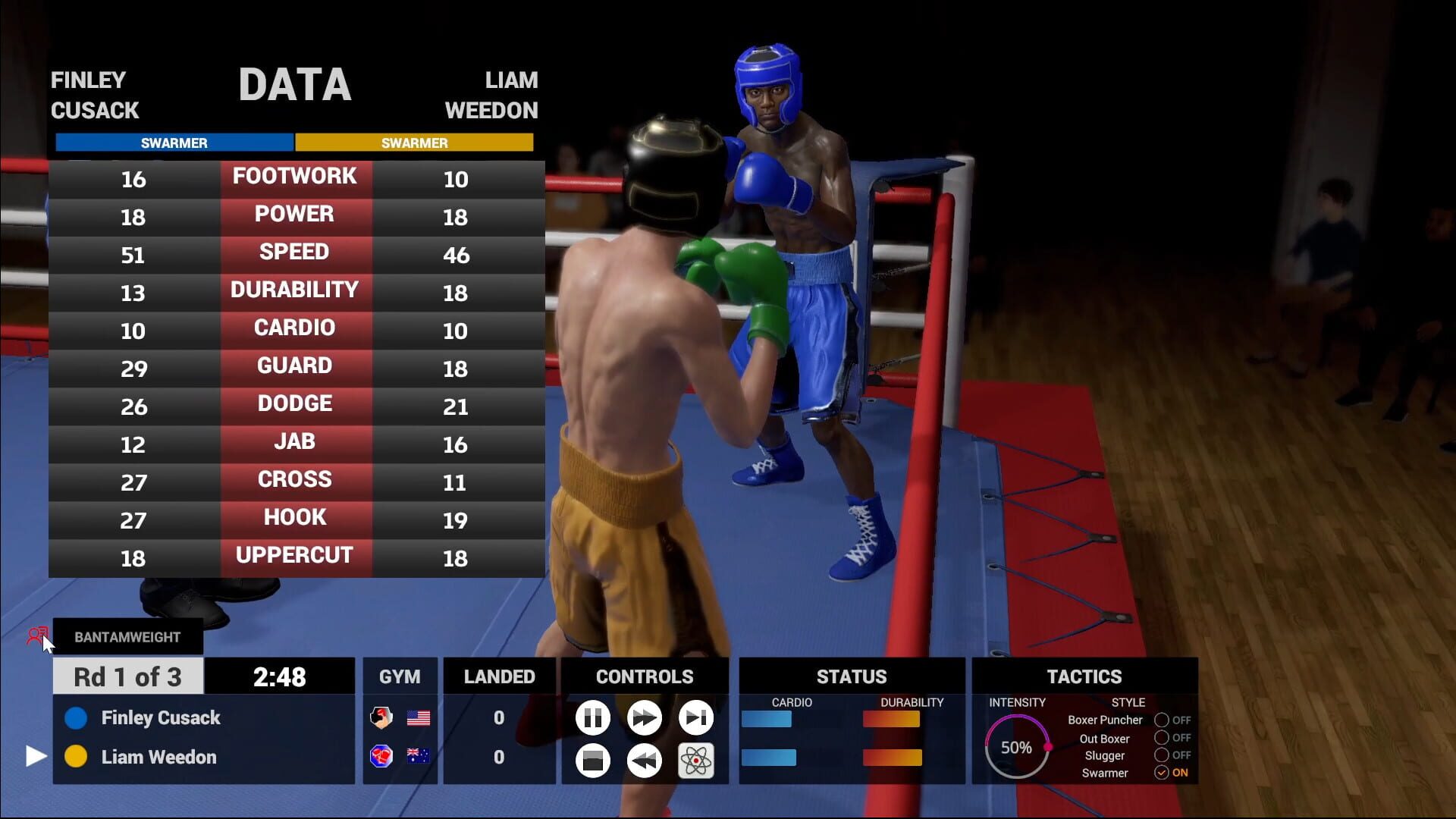 Screenshot for Boxing Club Manager
