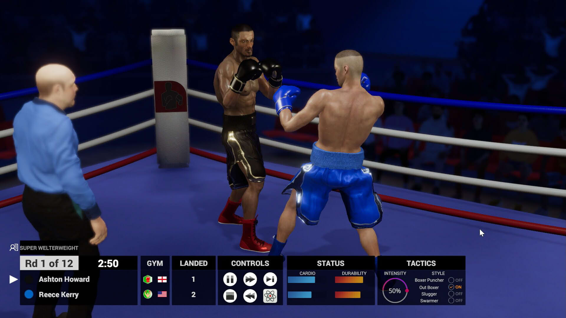 Screenshot for Boxing Club Manager