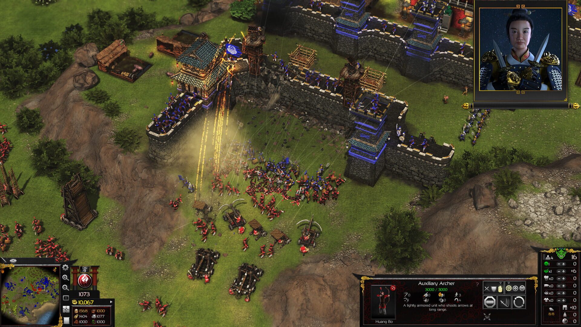 Screenshot for Stronghold: Warlords - The Warrior Queen Campaign