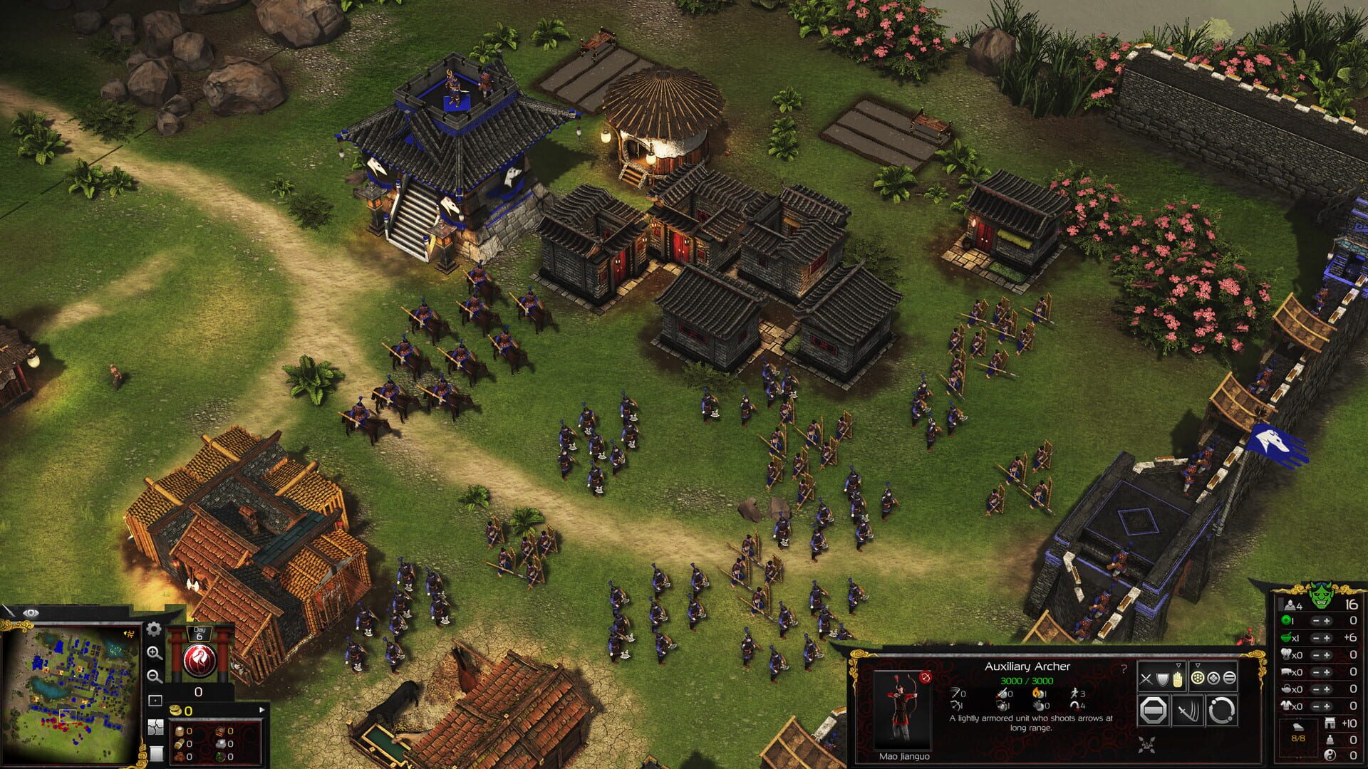 Screenshot for Stronghold: Warlords - The Warrior Queen Campaign