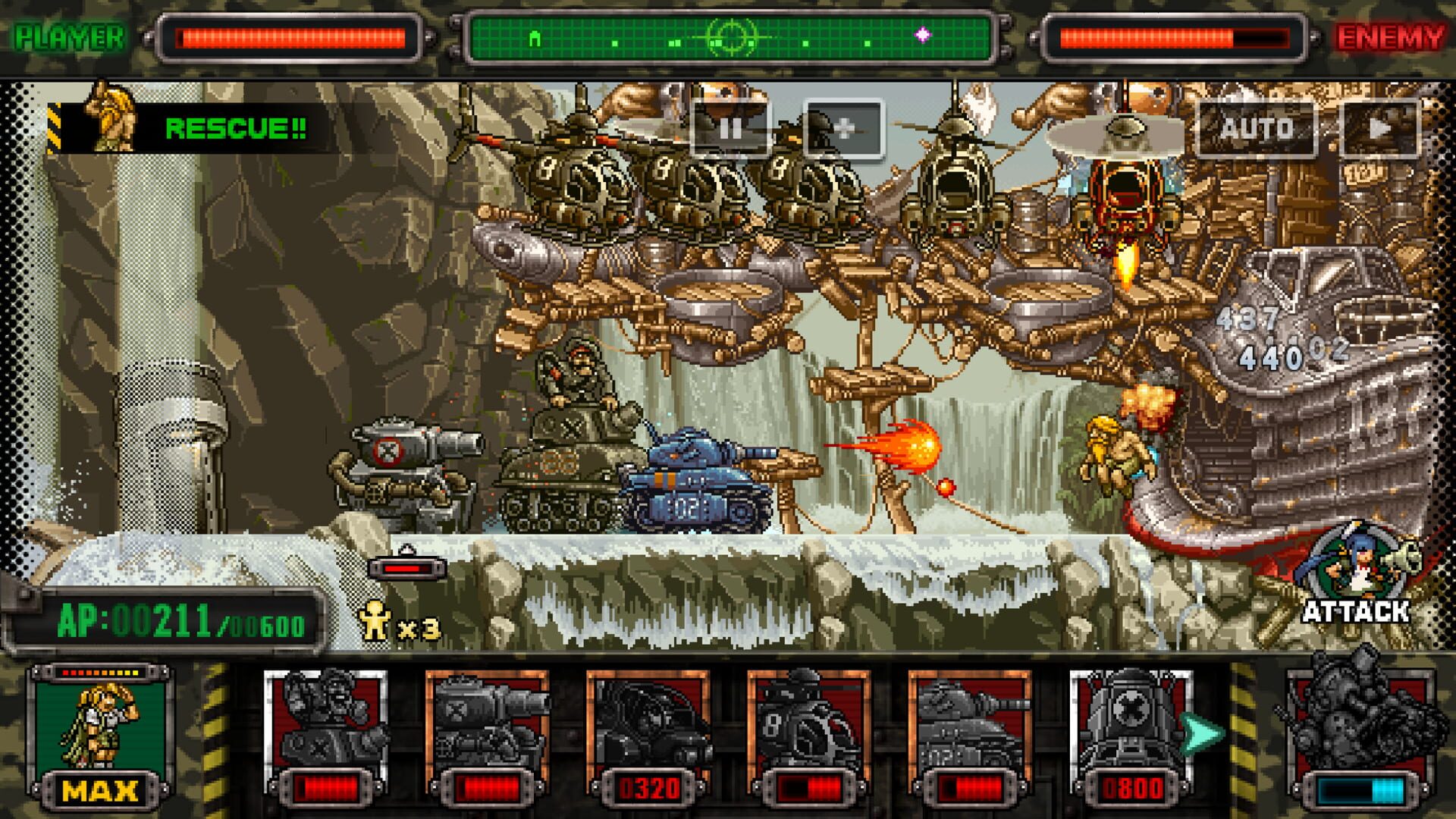 Screenshot for Metal Slug: Attack