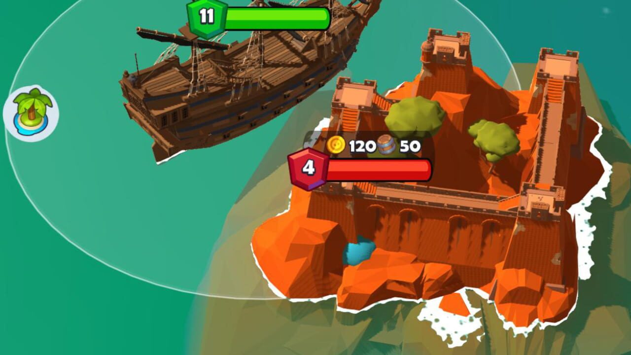 Screenshot for Pirate Raid: Caribbean Battle