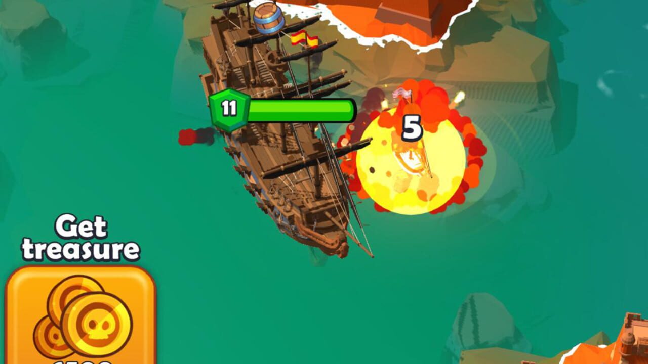 Screenshot for Pirate Raid: Caribbean Battle