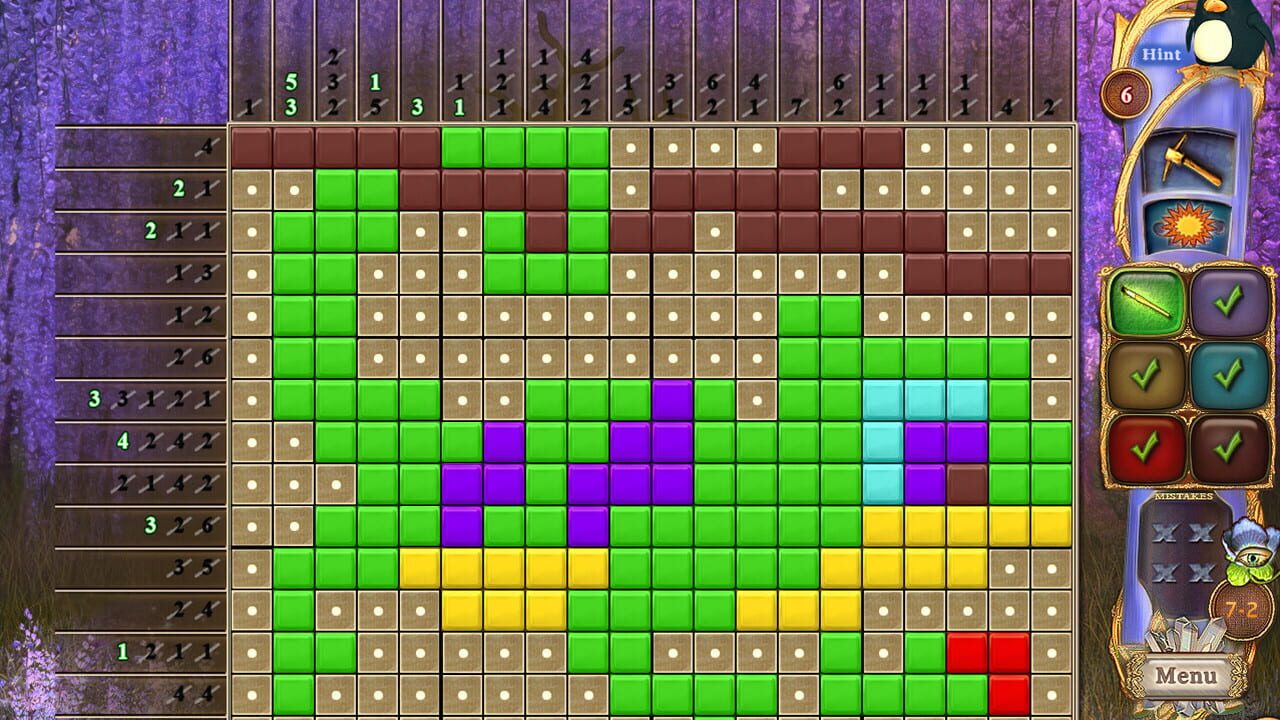 Screenshot for Fantasy Mosaics 35: Day at the Museum