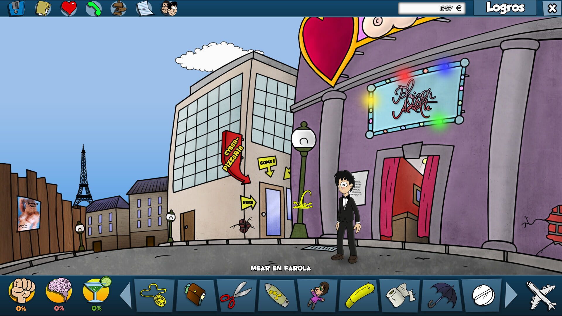 Screenshot for James Peris 2: The Fountain of Eternal Drunkenness
