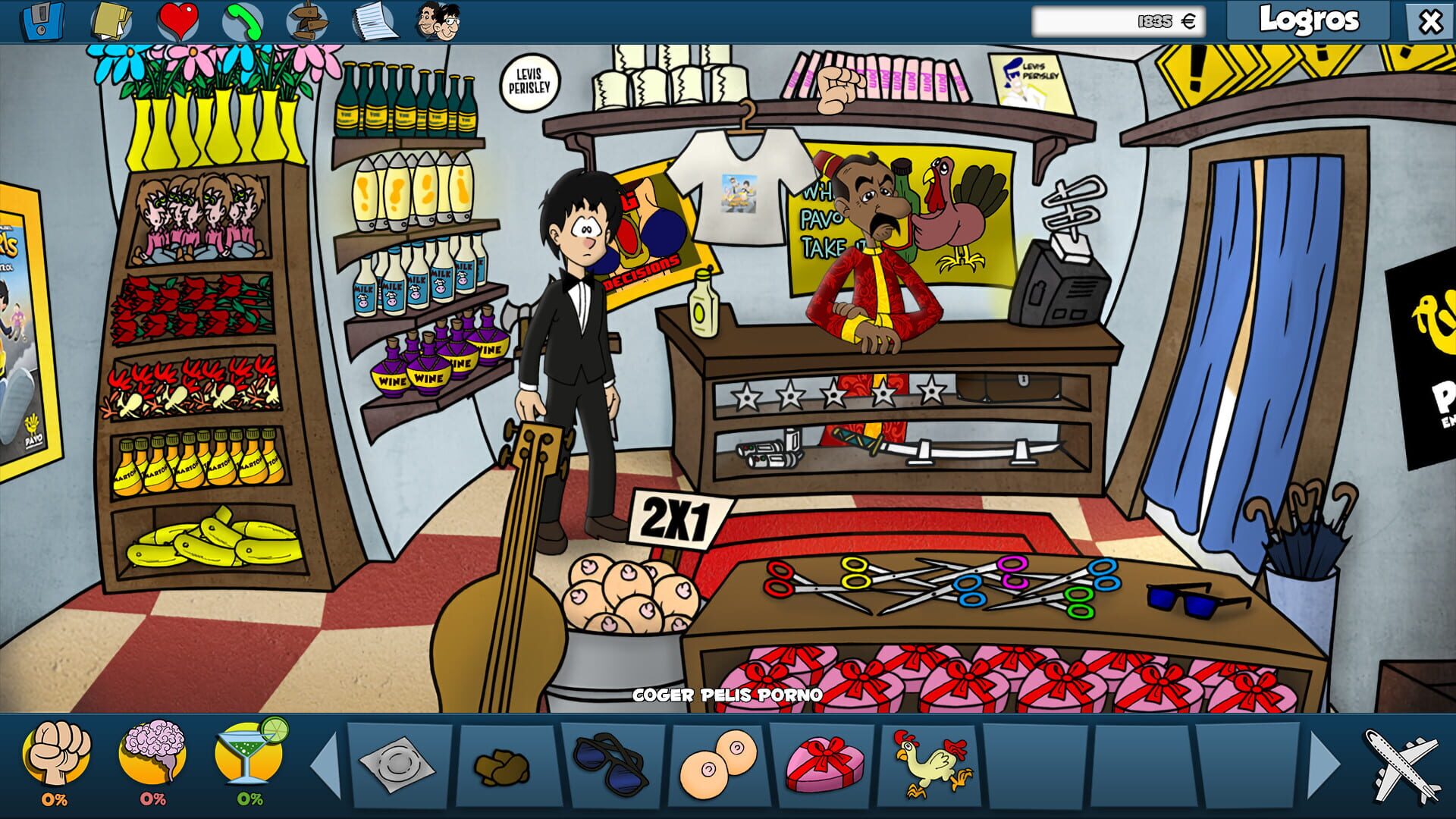 Screenshot for James Peris 2: The Fountain of Eternal Drunkenness