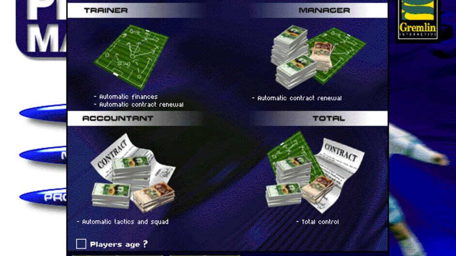Screenshot for Premier Manager 97