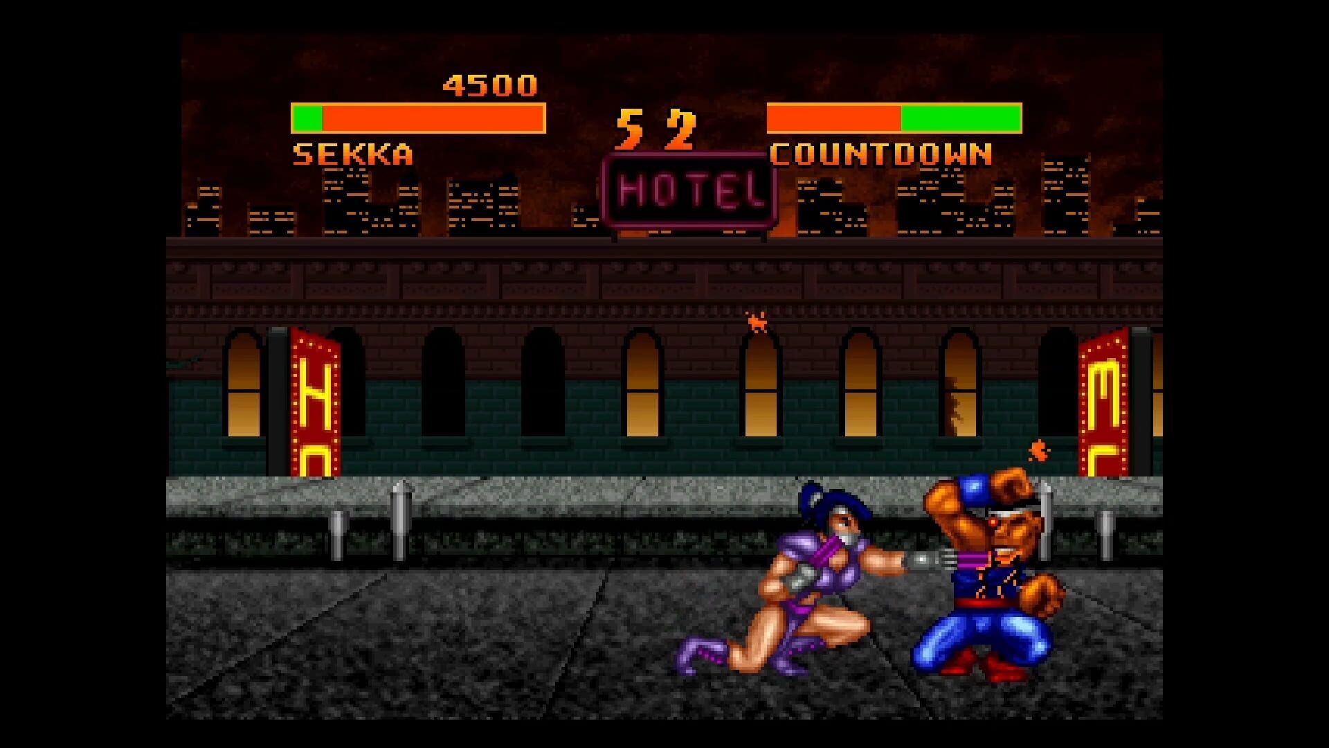 Screenshot for Double Dragon V: The Shadow Falls