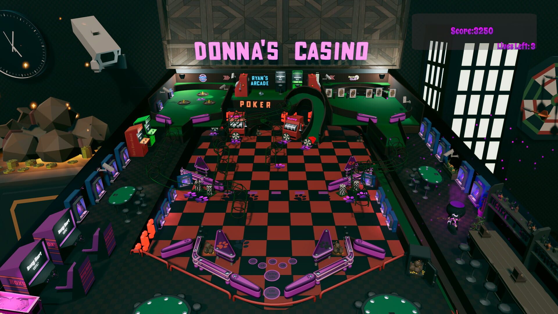 Screenshot for Roxy Raccoon's Pinball Panic