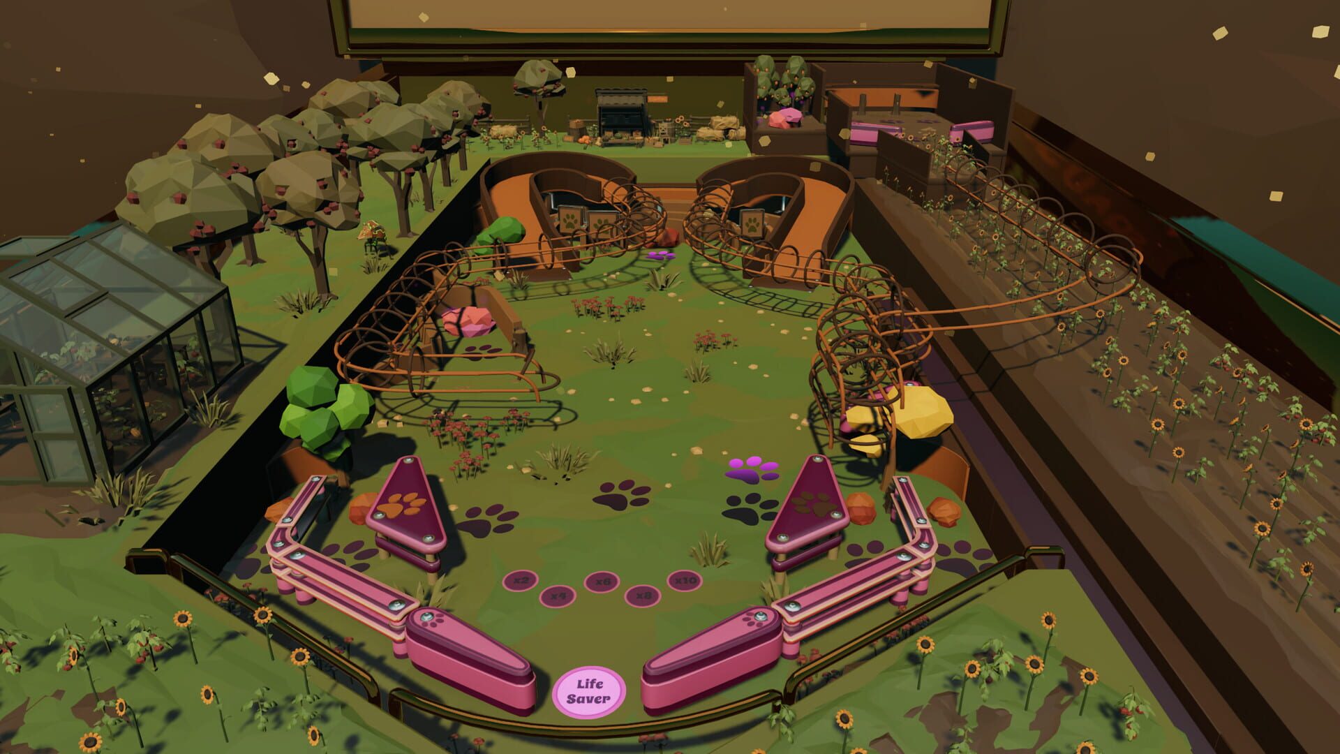 Screenshot for Roxy Raccoon's Pinball Panic