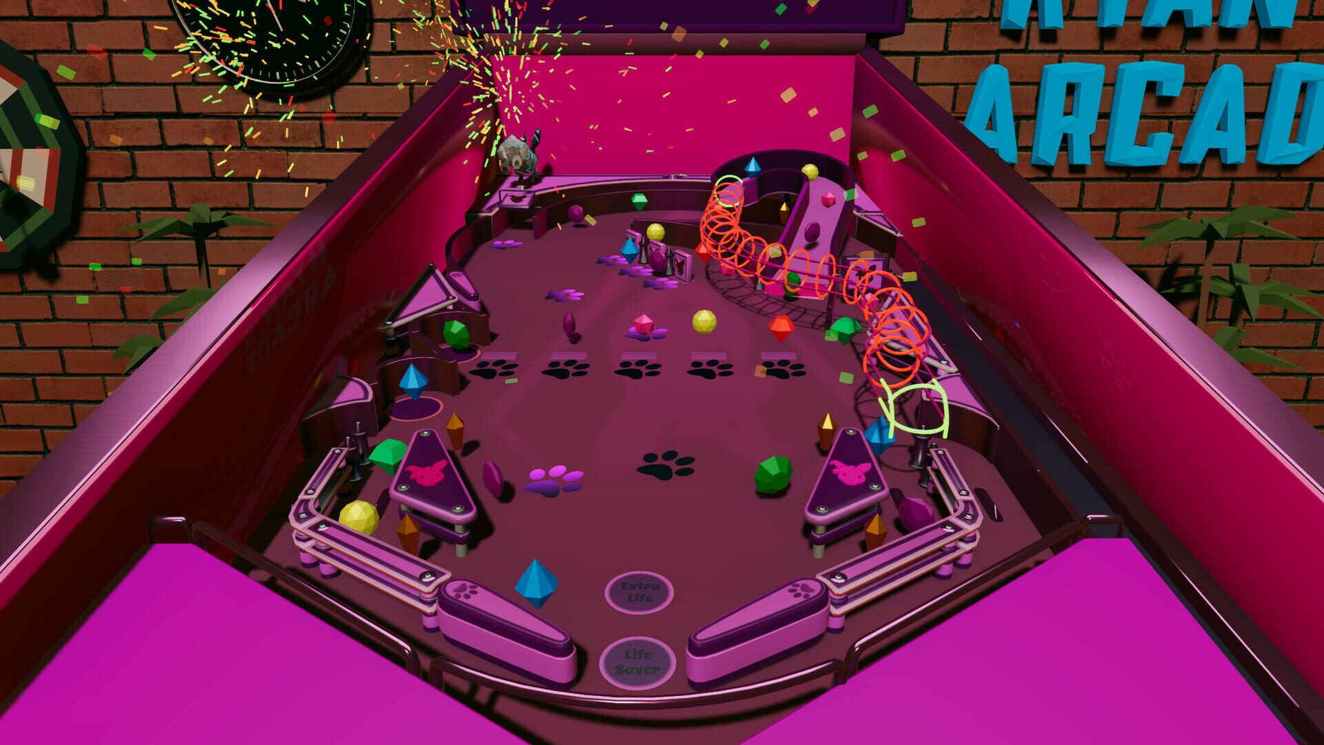 Screenshot for Roxy Raccoon's Pinball Panic