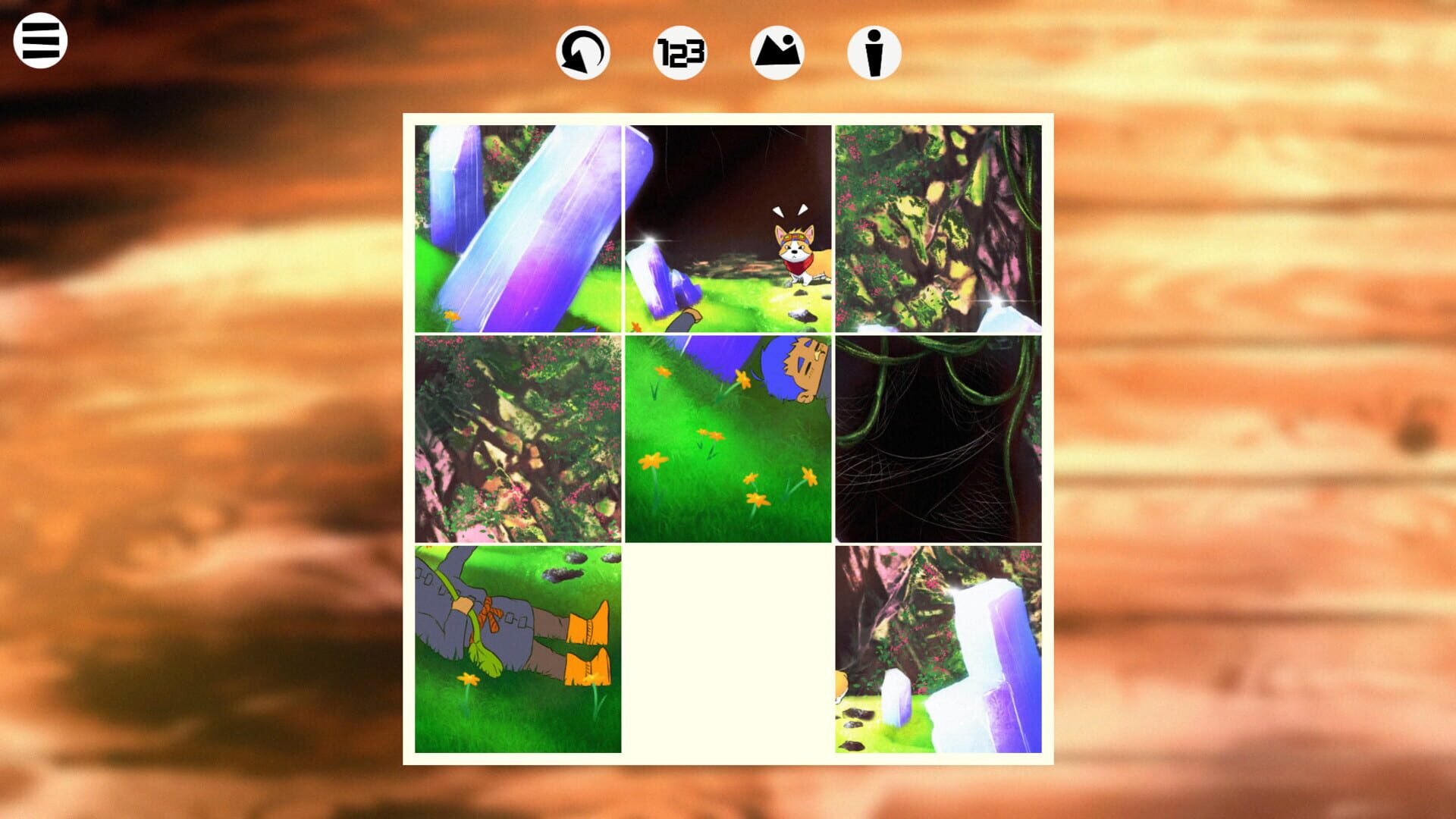 Screenshot for Slide Stories: Bucky's Quest