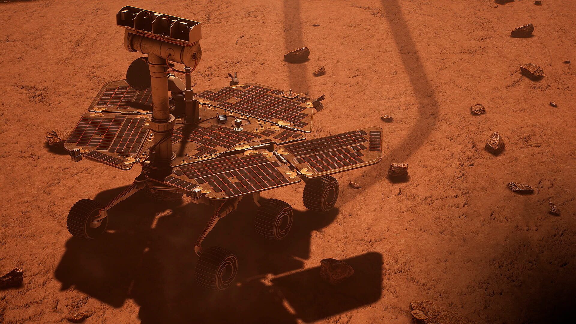 Screenshot for Mars Rover Simulator