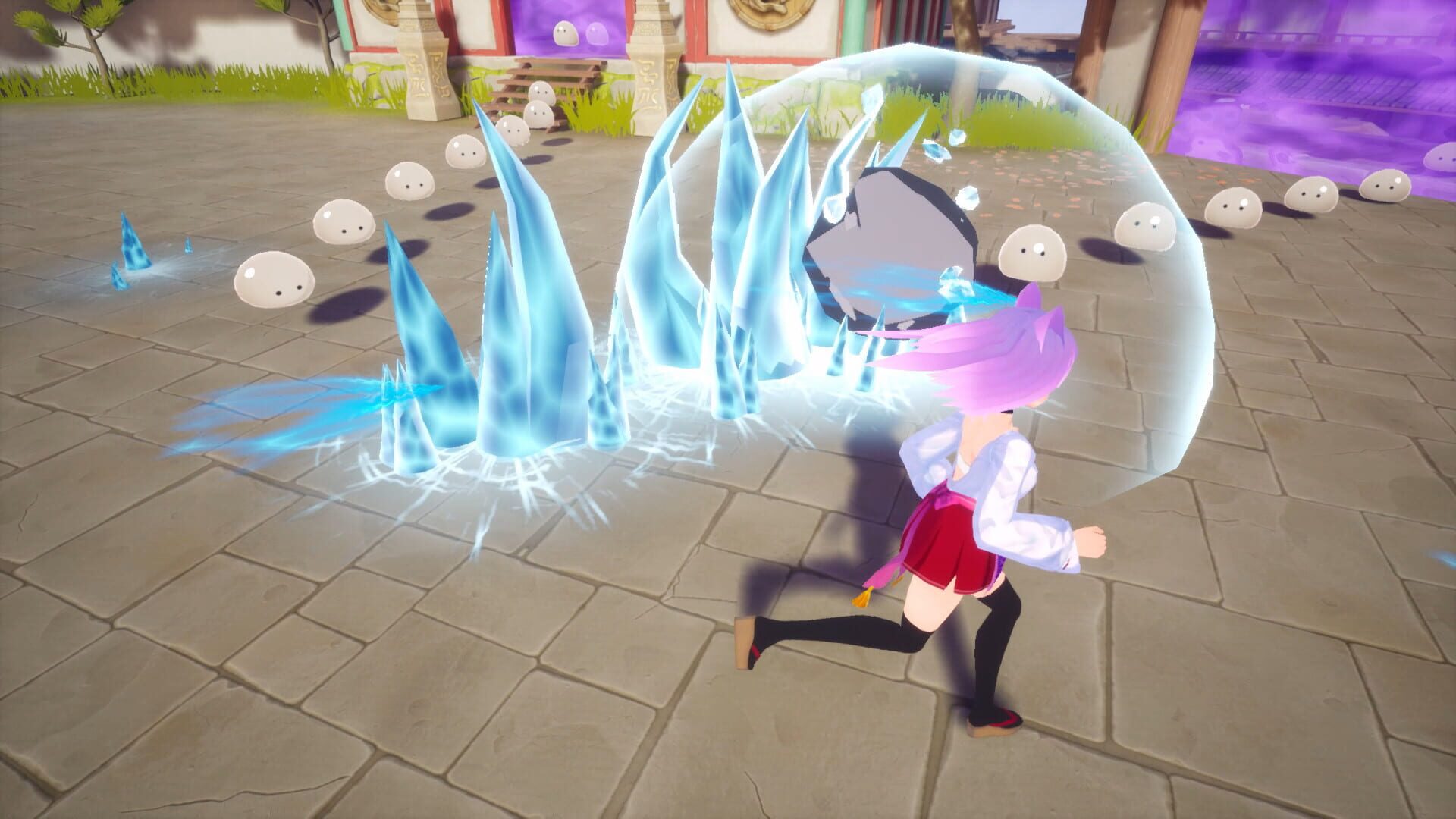Screenshot for Kawaii Slime Arena