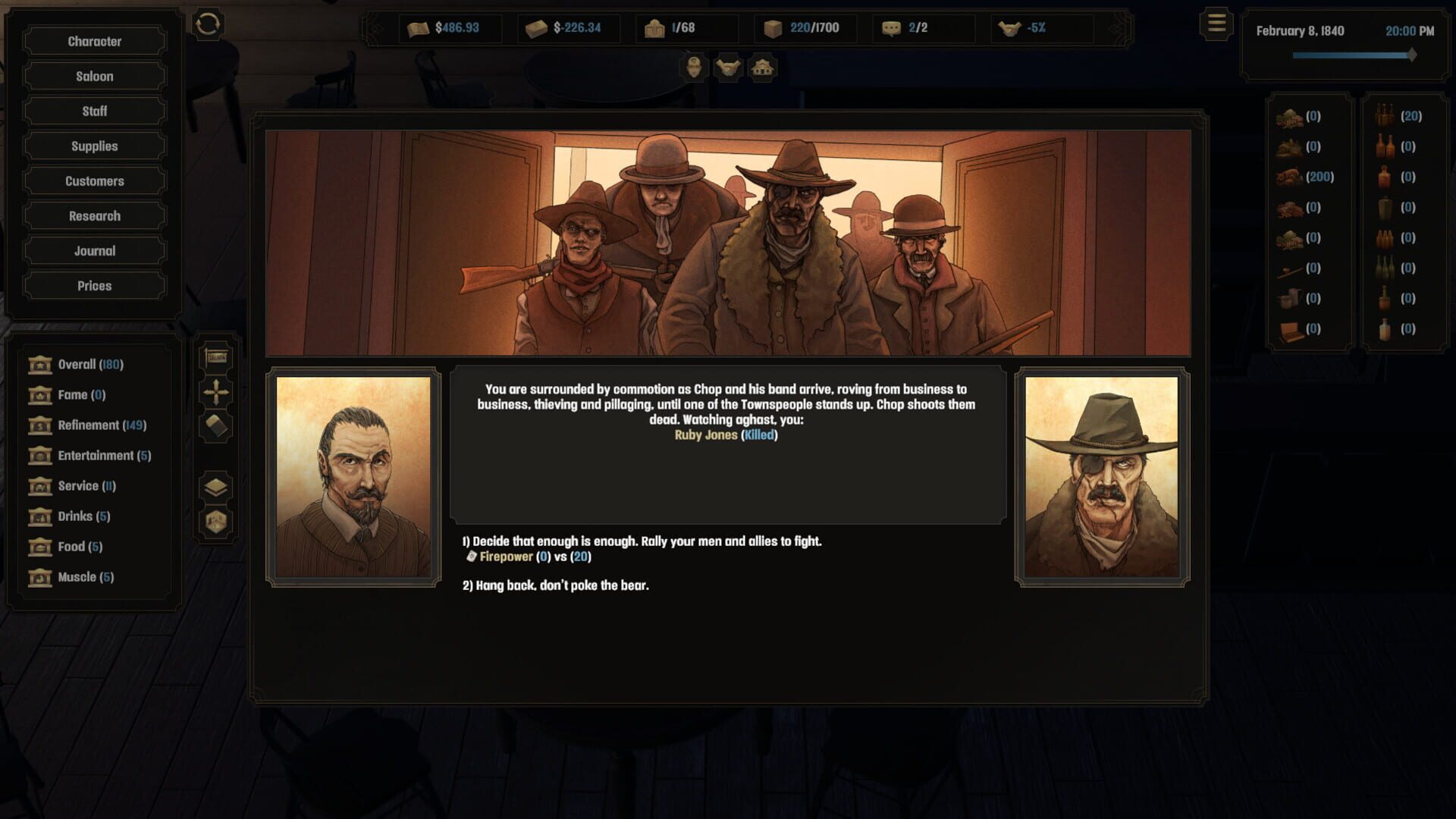 Screenshot for Deadwater Saloon