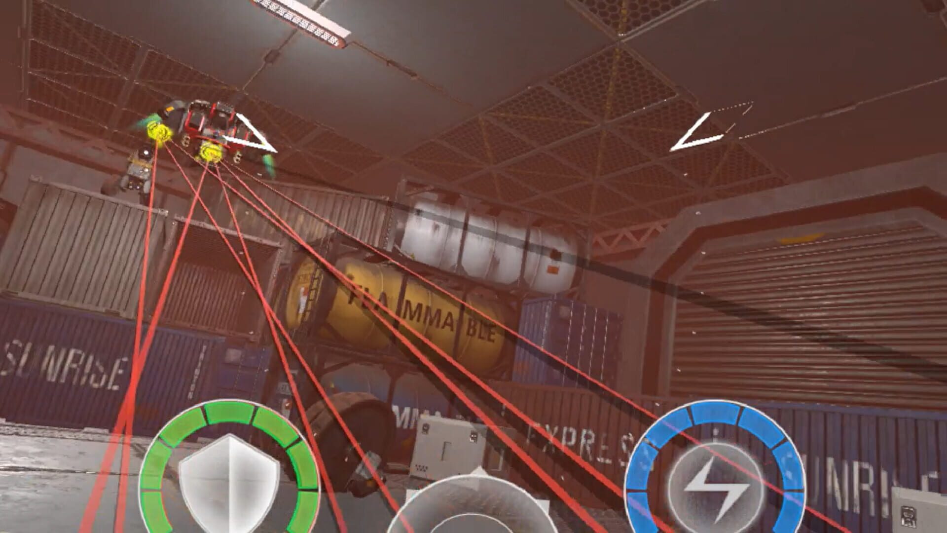 Screenshot for Break Robots VR