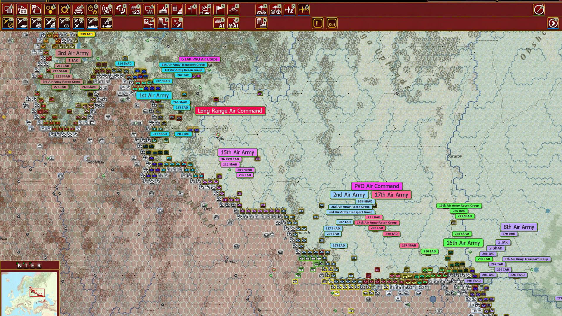 Screenshot for Gary Grigsby's War in the East 2
