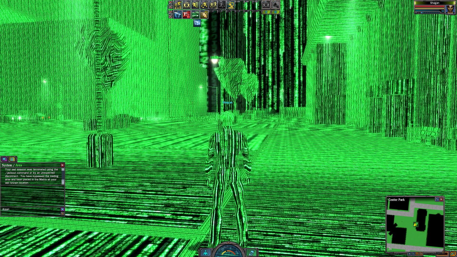 Screenshot for The Matrix Online