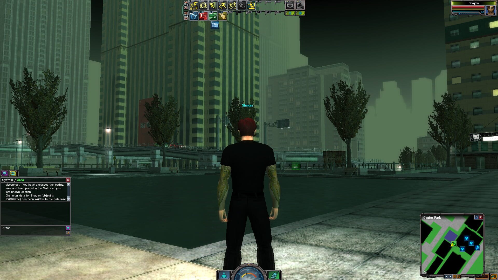 Screenshot for The Matrix Online