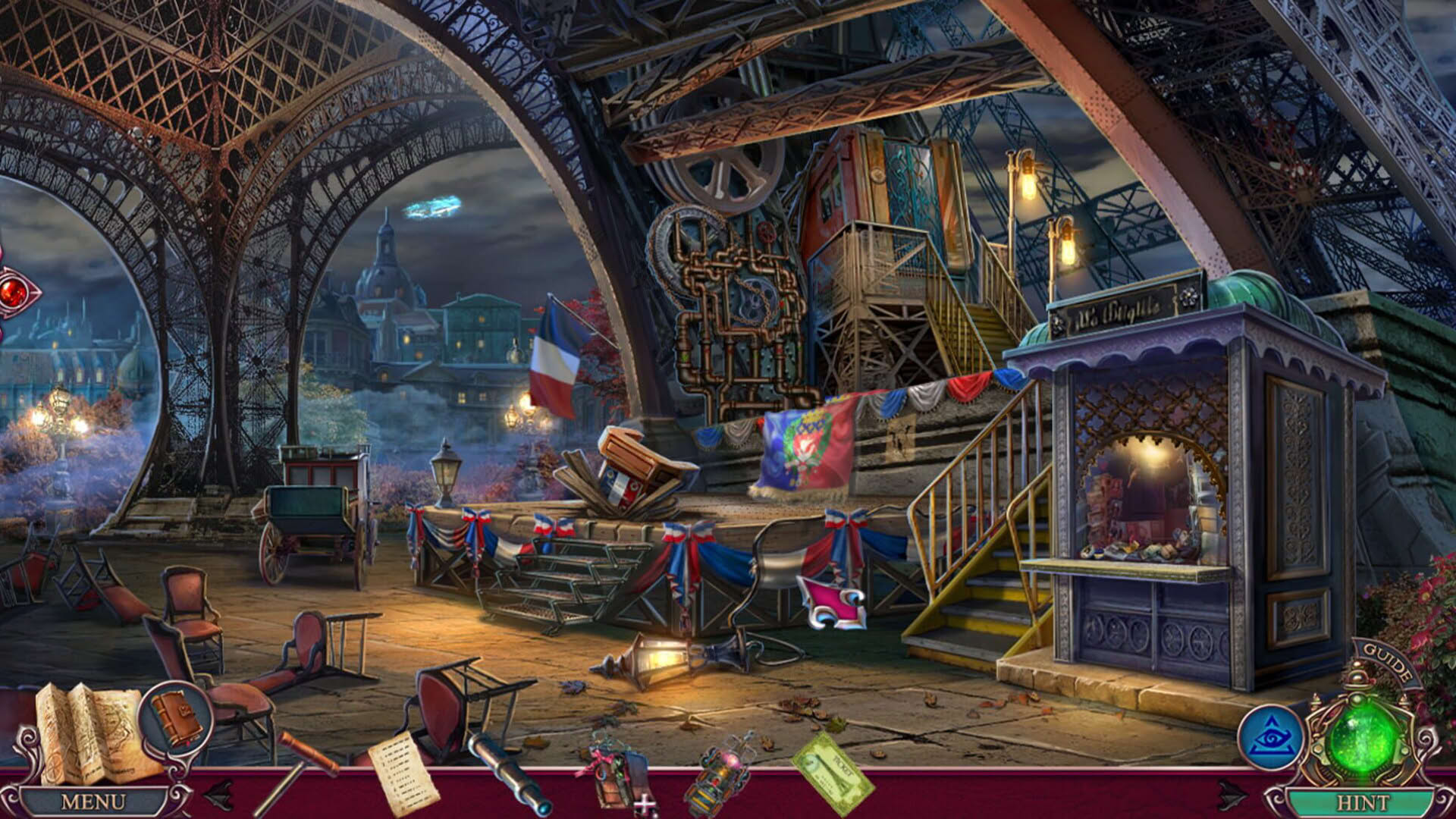Screenshot for Dark City: Paris - Collector's Edition