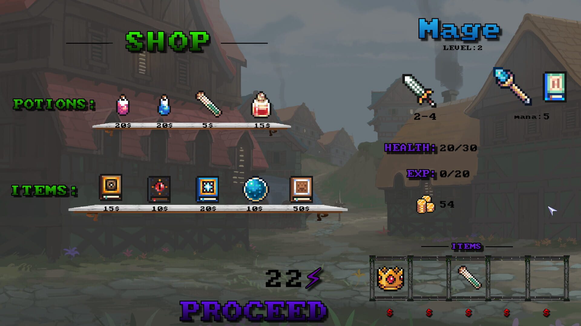 Screenshot for Monsters and Weapons