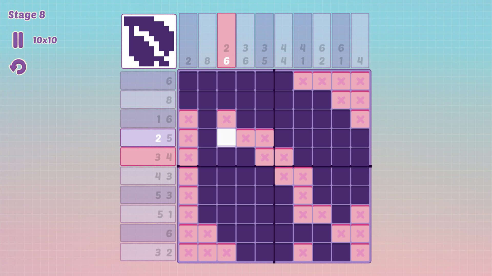 Screenshot for Cupid Nonogram