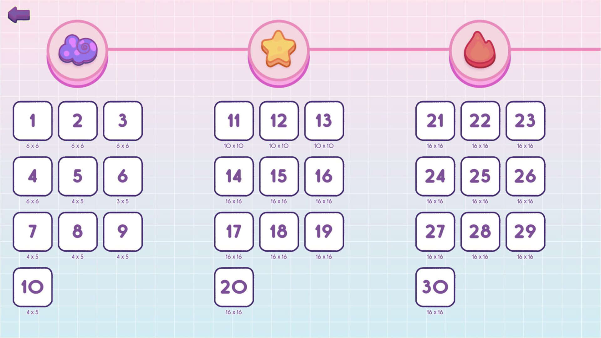 Screenshot for Cupid Nonogram