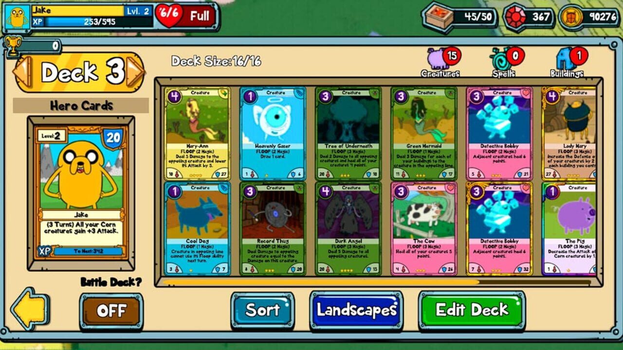 Screenshot for Card Wars: Adventure Time