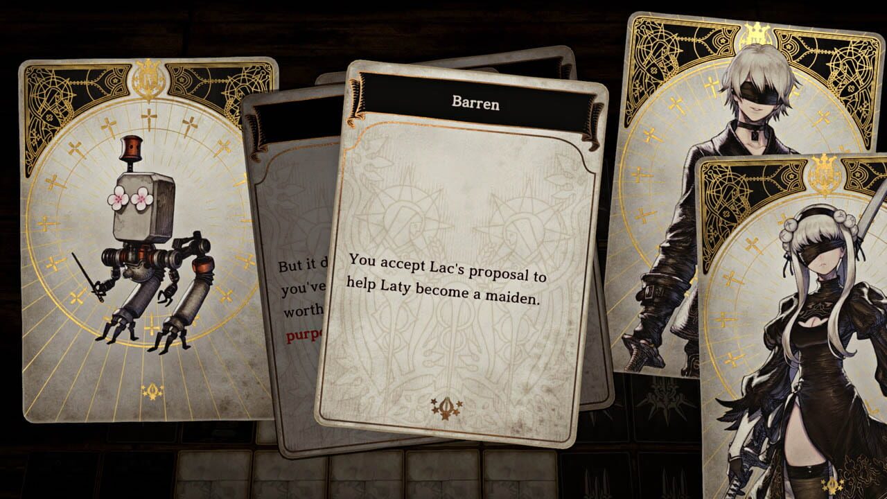 Screenshot for Voice of Cards: The Forsaken Maiden