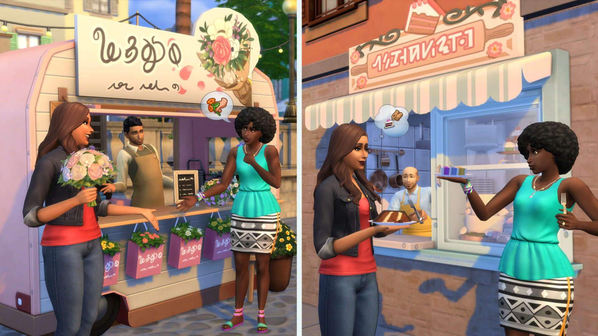 Screenshot for The Sims 4: My Wedding Stories