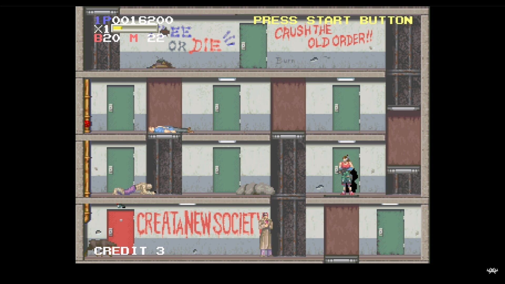 Screenshot for Elevator Action Returns