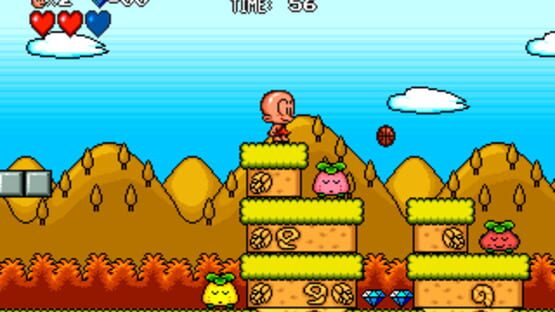 Screenshot for Bonk's Adventure: Arcade Version