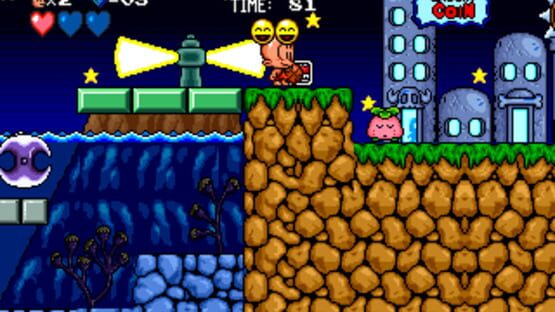 Screenshot for Bonk's Adventure: Arcade Version