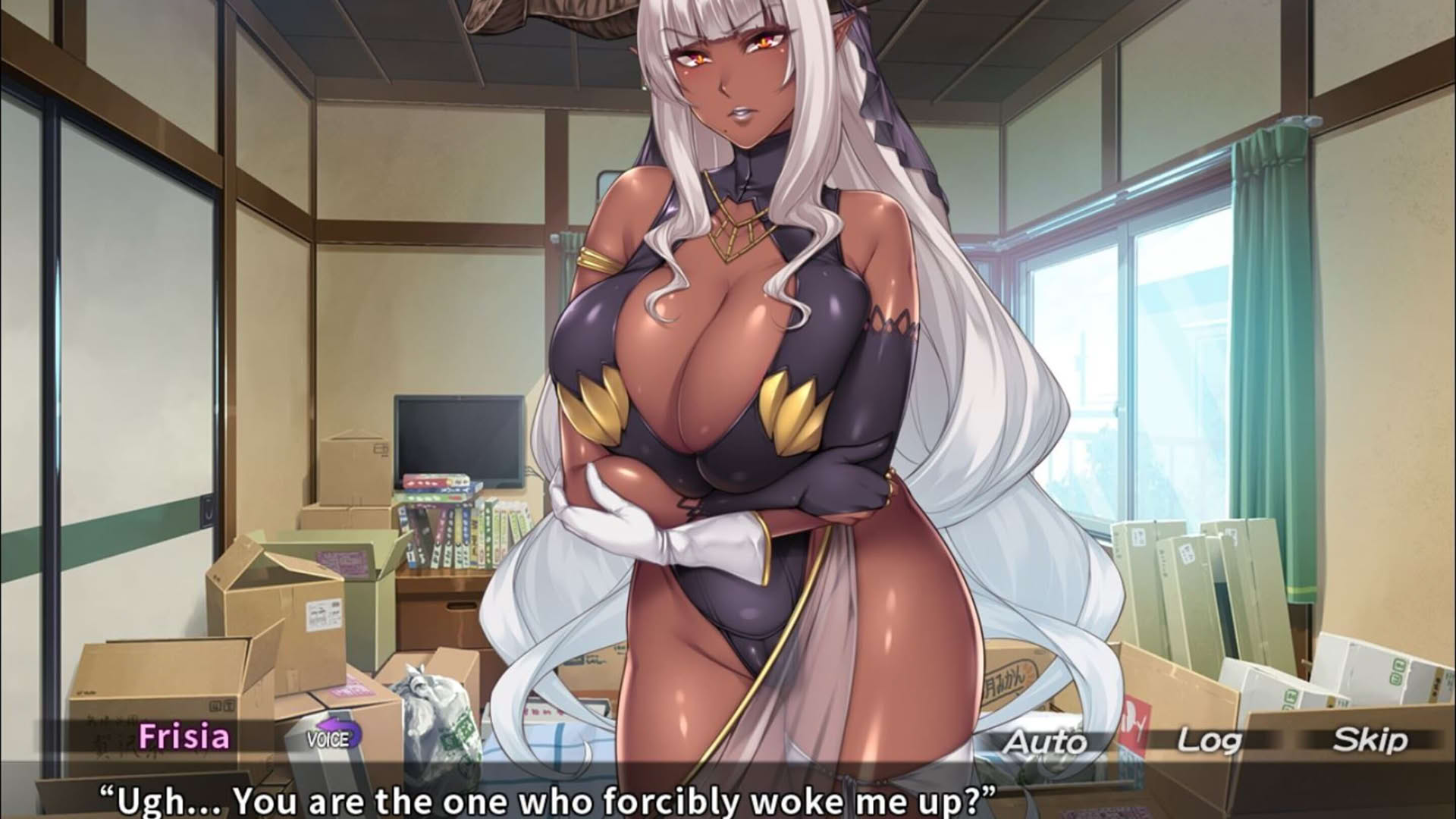 Screenshot for The Voluptuous Demon Queen and our Shoebox Apartment Life