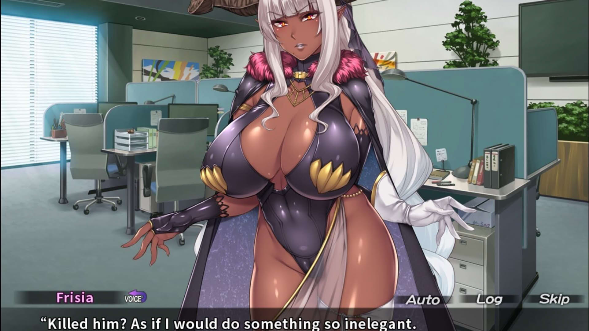 Screenshot for The Voluptuous Demon Queen and our Shoebox Apartment Life