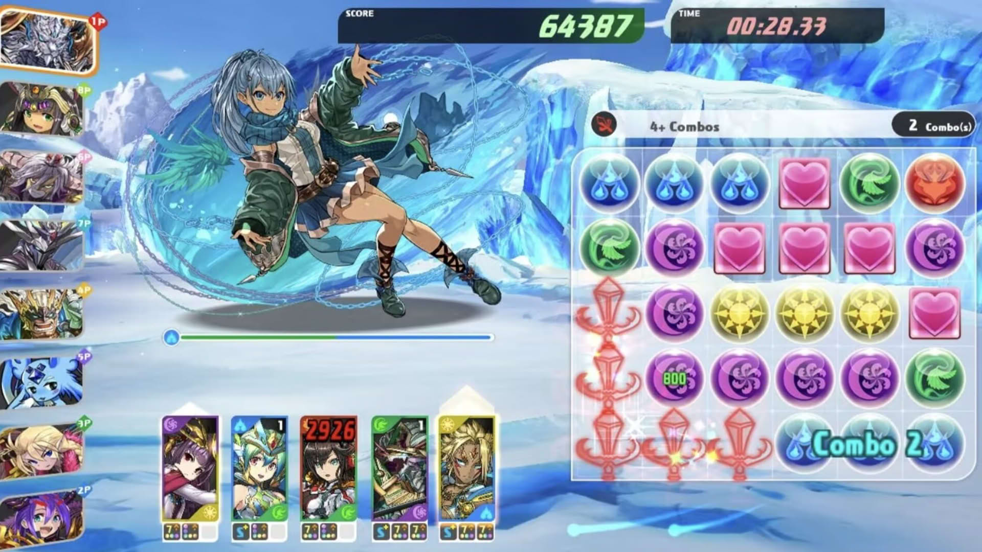 Screenshot for Puzzle & Dragons Nintendo Switch Edition