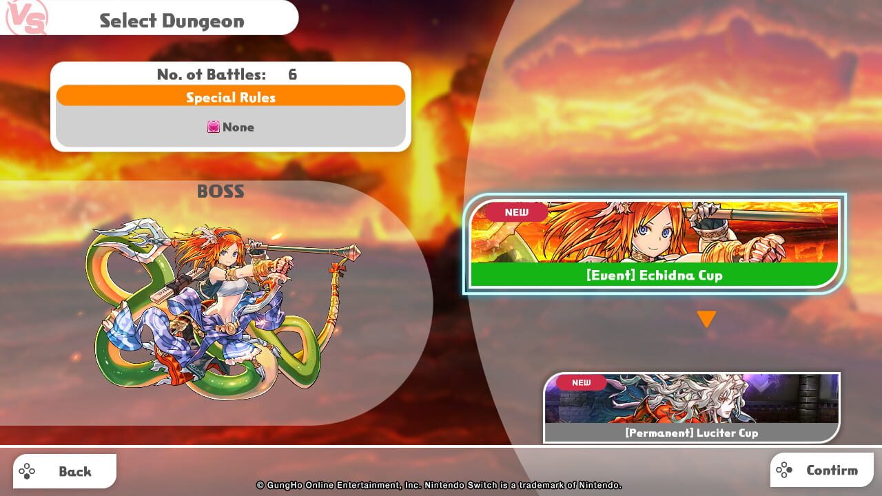 Screenshot for Puzzle & Dragons Nintendo Switch Edition