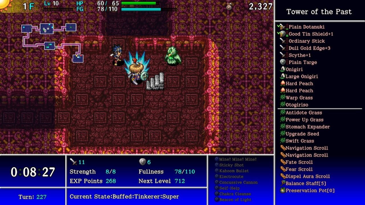 Screenshot for Shiren the Wanderer: The Tower of Fortune and the Dice of Fate