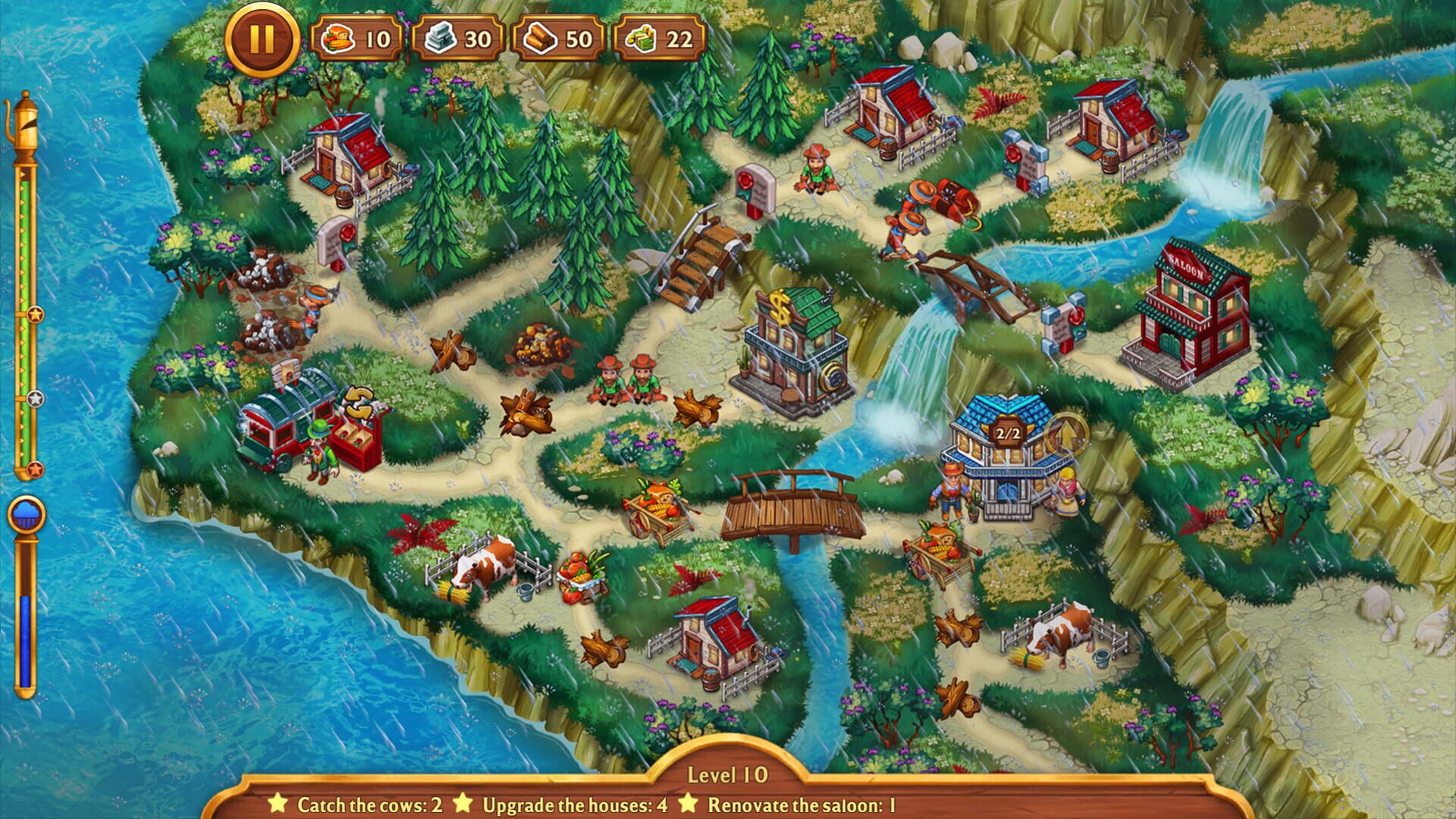 Screenshot for Golden Rails: Road to Klondike