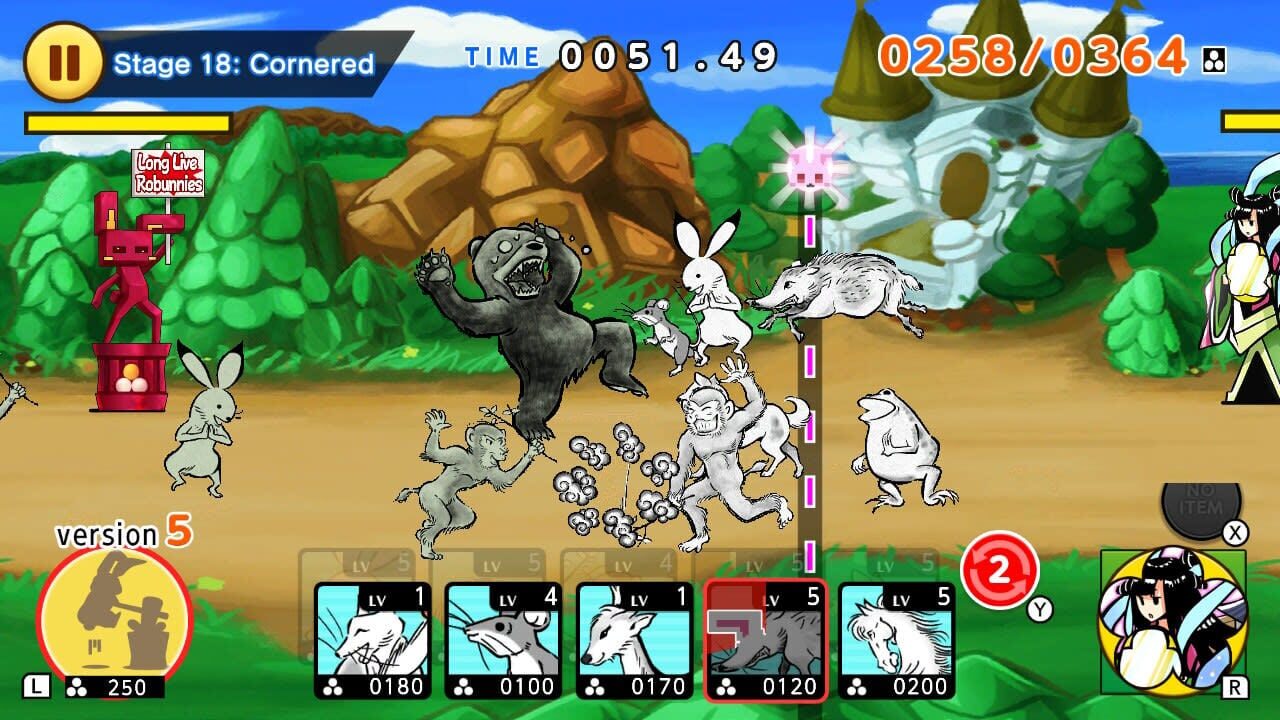 Screenshot for Choju Giga Wars