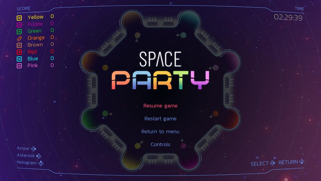 Screenshot for Space Party