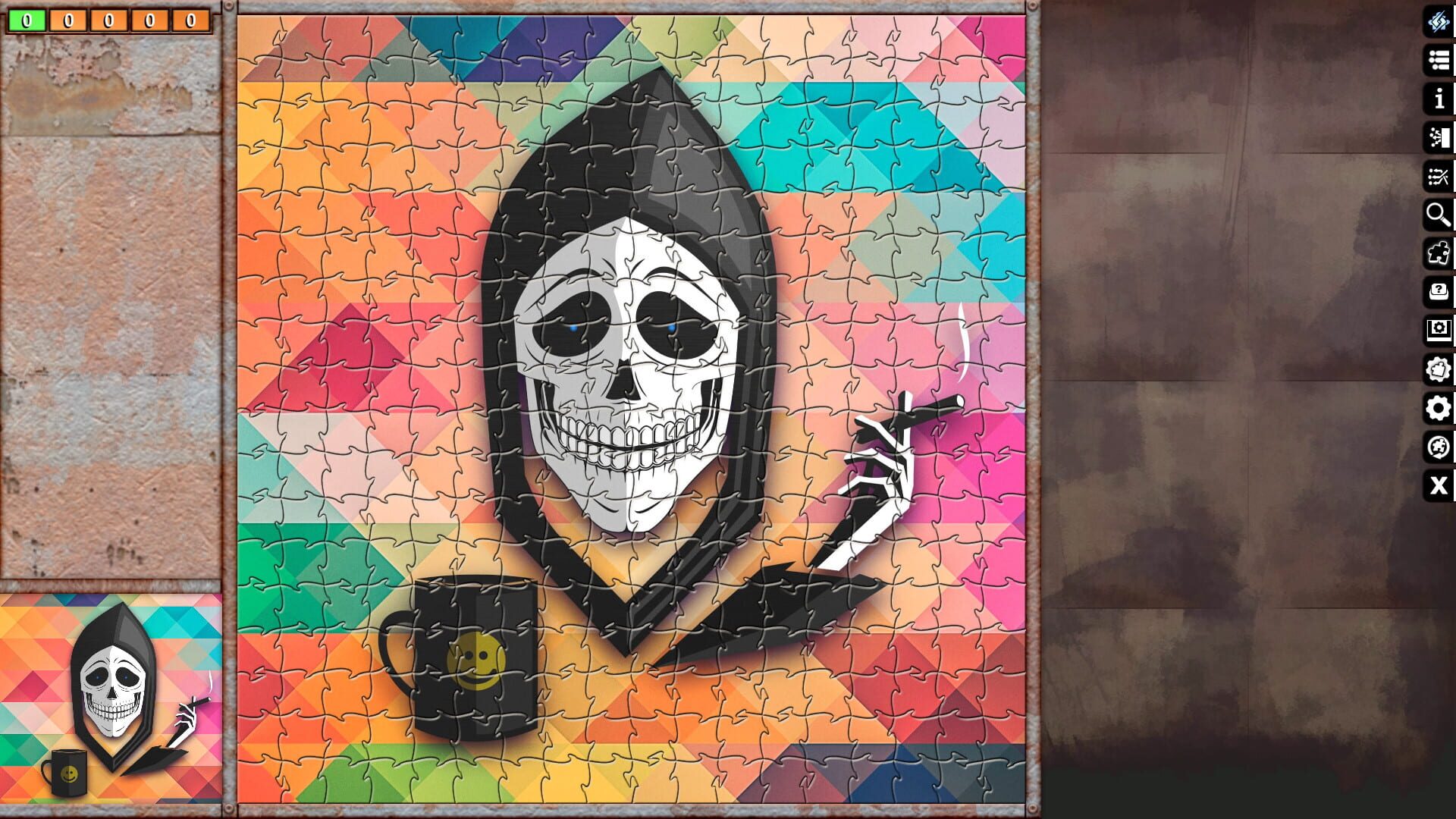 Screenshot for Pixel Puzzles Ultimate: Halloween 3