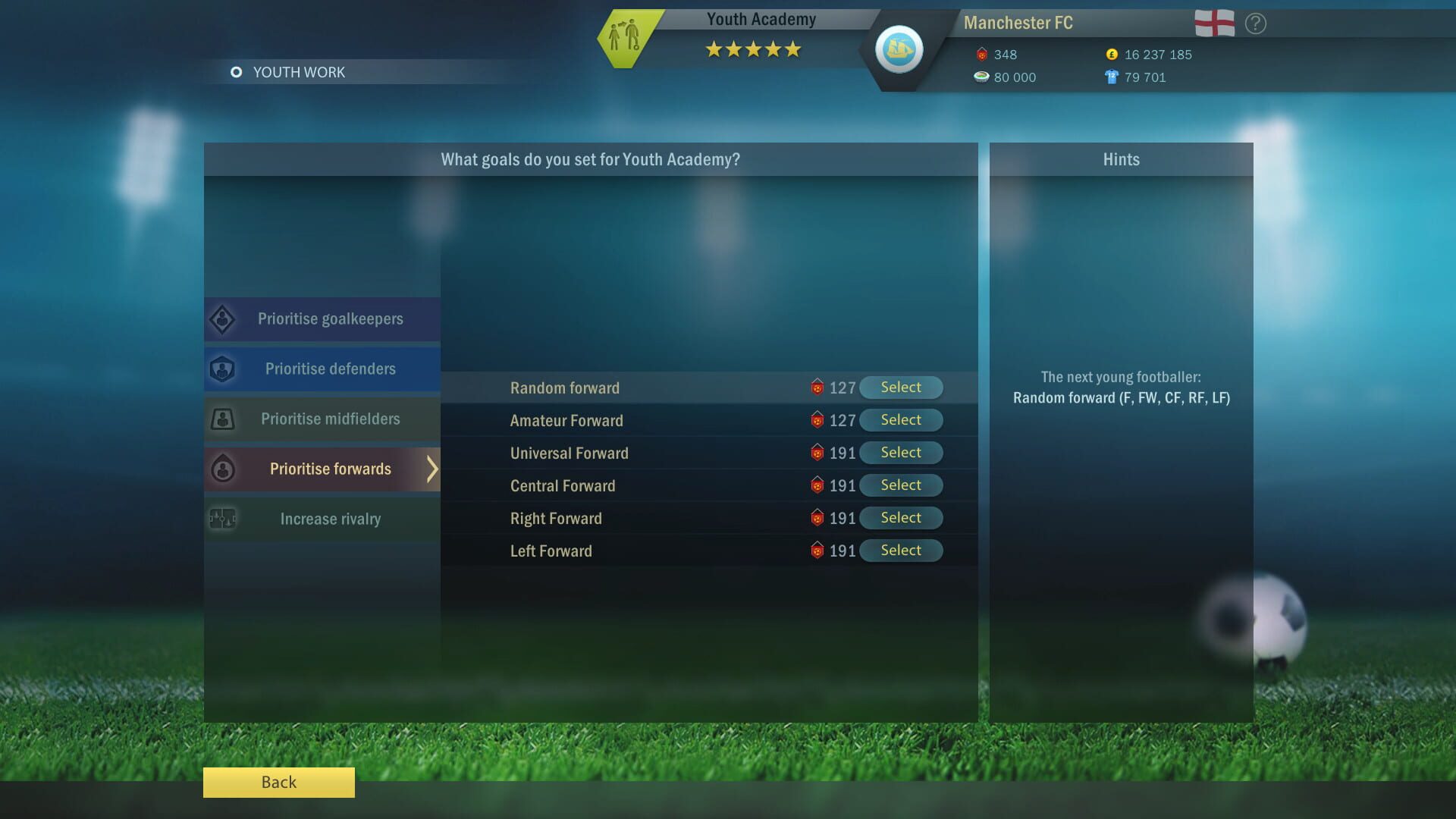 Screenshot for Football, Tactics & Glory: Manager's Journey
